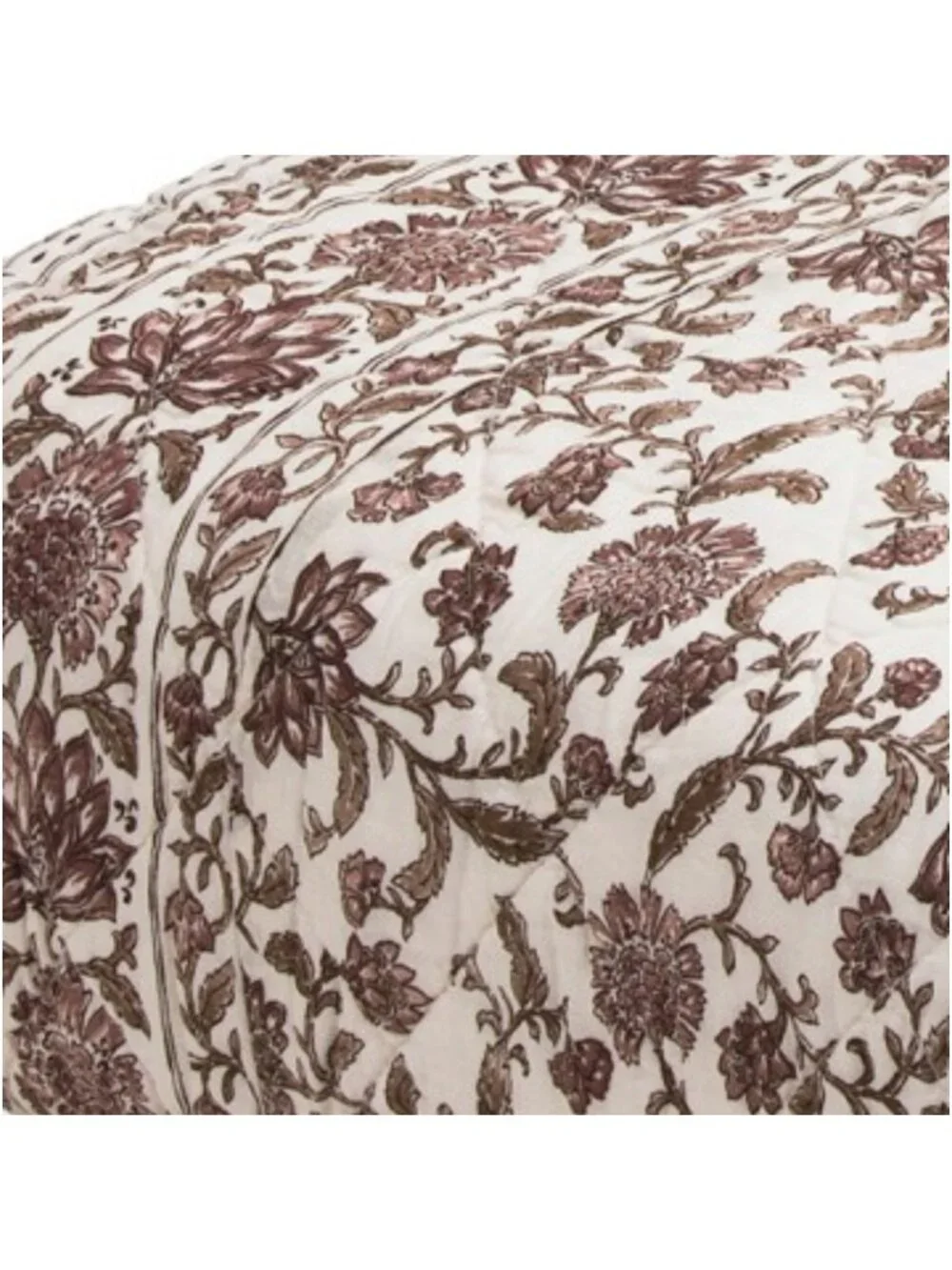 RACHEL ZOE Cotton Annatol Floral Quilt Set